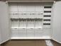 Preview: Hager Zählerschrank 7x eHZ Zählerfeld + 1x Verteilerfeld 5-reihig 1100mm mit APZ-Raum ZB35S (inkl. Datenschnittstelle und RJ45-Buchse)